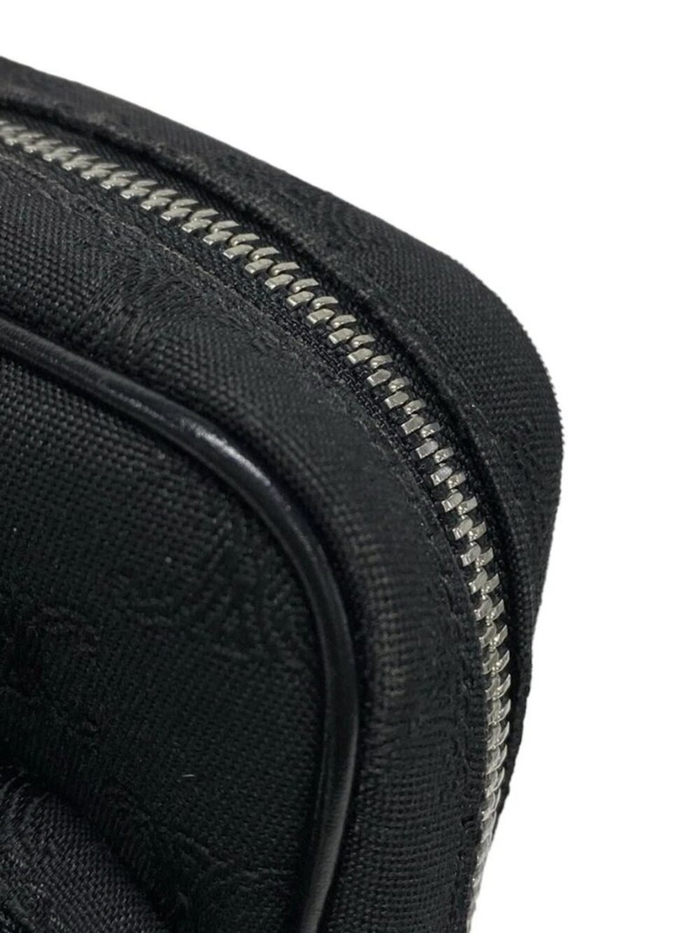 CELINE Mini Pocket Messenger Bag 192512CEC.38SI Black Triomphe Jacquard - Picture 4 of 15